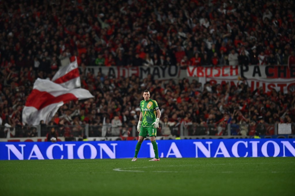 Franco Armani: “Trato de estar cuando el equipo me necesita”