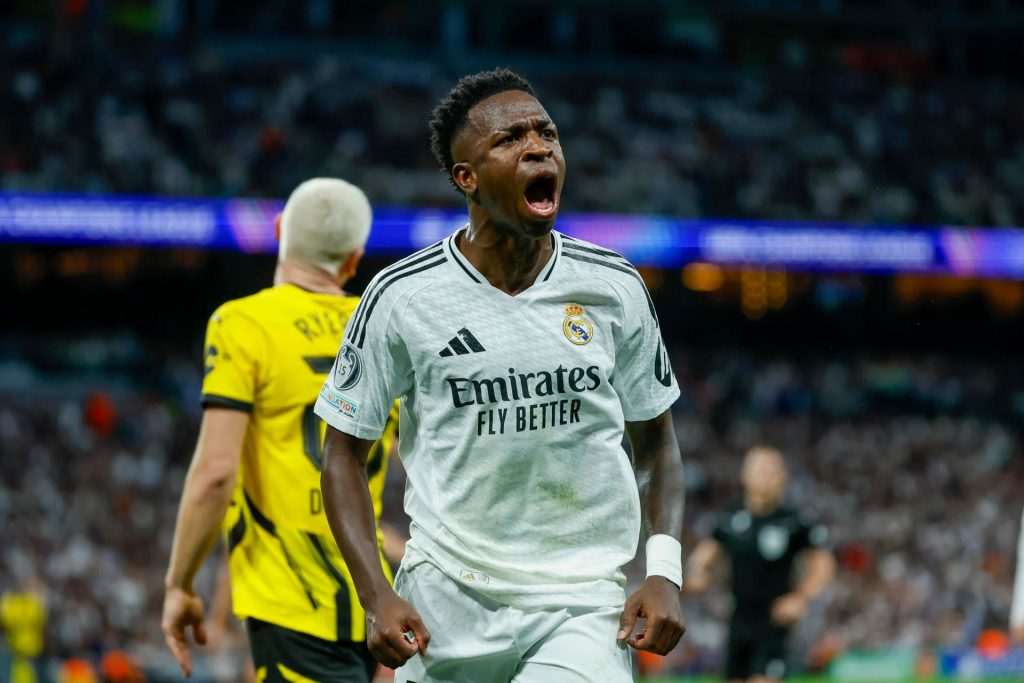 De la mano de Vinicius, Real Madrid se lo dio vuelta al Borussia Dortmund
