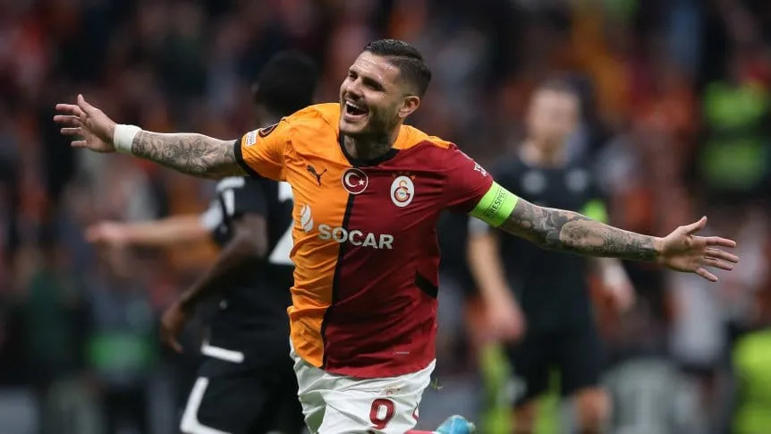 Europa League: con un gol de Icardi, Galatasaray venció al Elfsborg