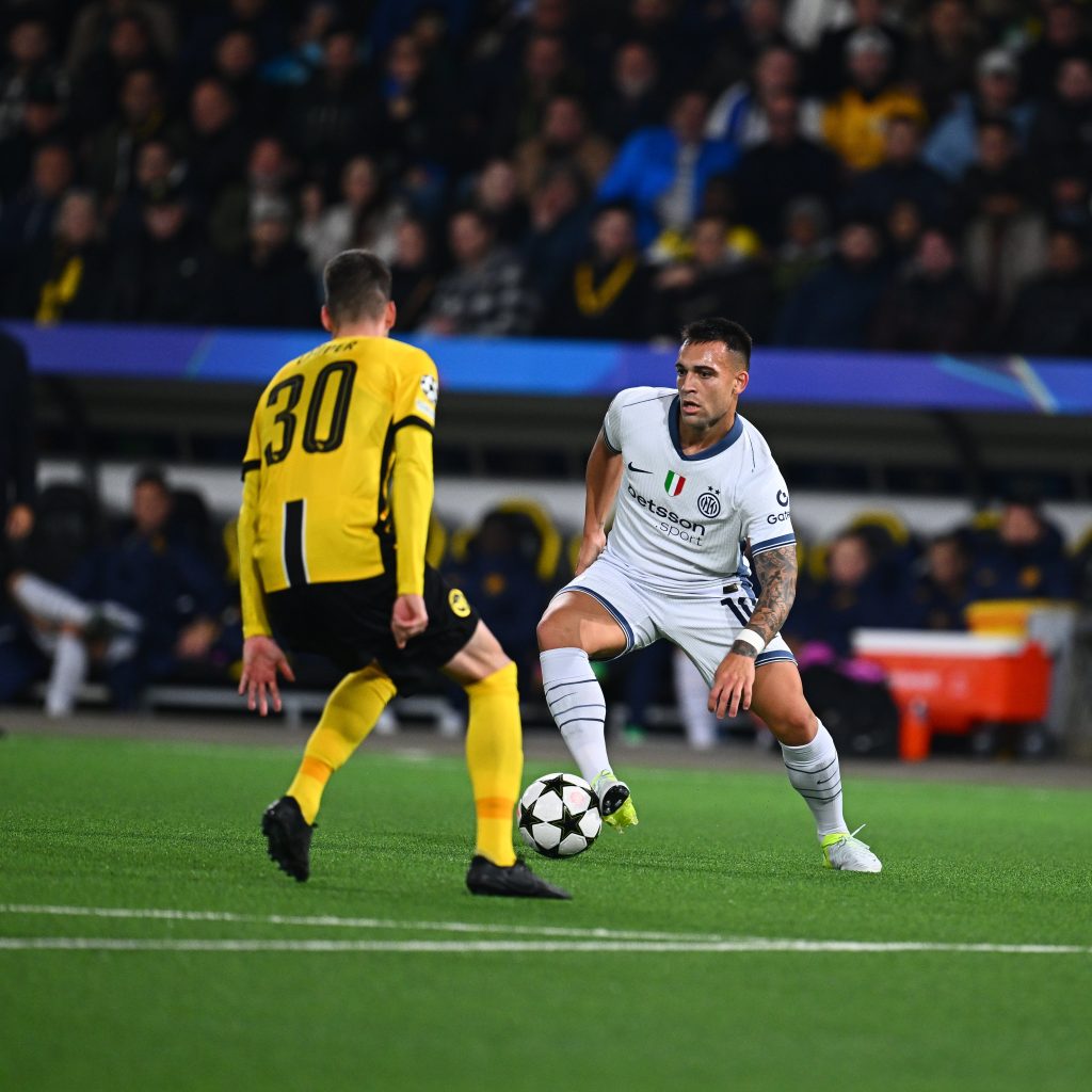 Sobre el final, Inter cantó victoria contra Young Boys