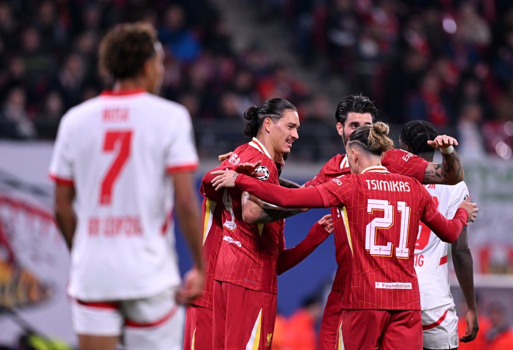 Liverpool venció a Leipzig y sigue con puntaje ideal en la Champions