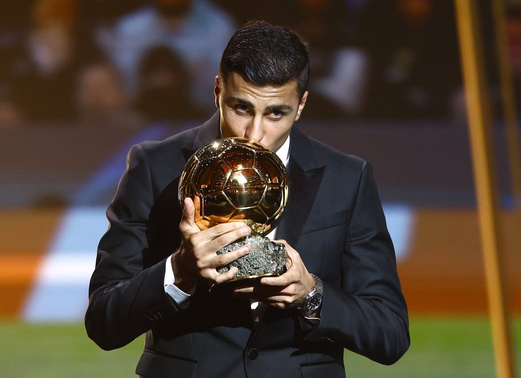 Rodri Hernández se quedó con el Balón de Oro 2024