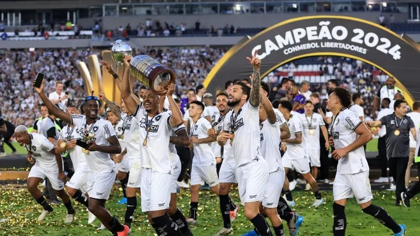 Botafogo venció a Atlético Mineiro y se consagró por primera vez campeón de la Libertadores
