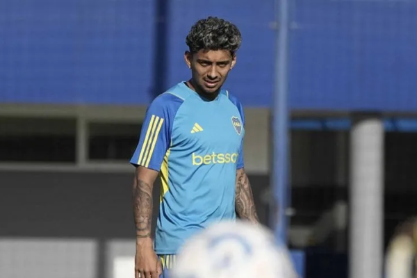 Sigue afuera: Medina entrenó de manera diferenciada