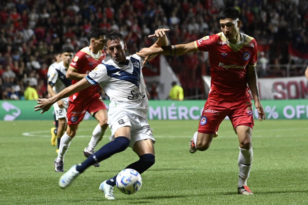 En un final para le infarto, Argentinos y Vélez quedaron a mano