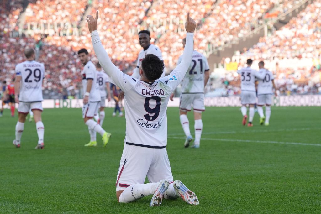 En un partidazo a puro gol, Bologna venció a Roma