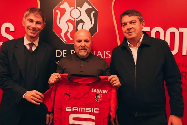 Jorge Sampaoli fue presentado como DT del Rennes