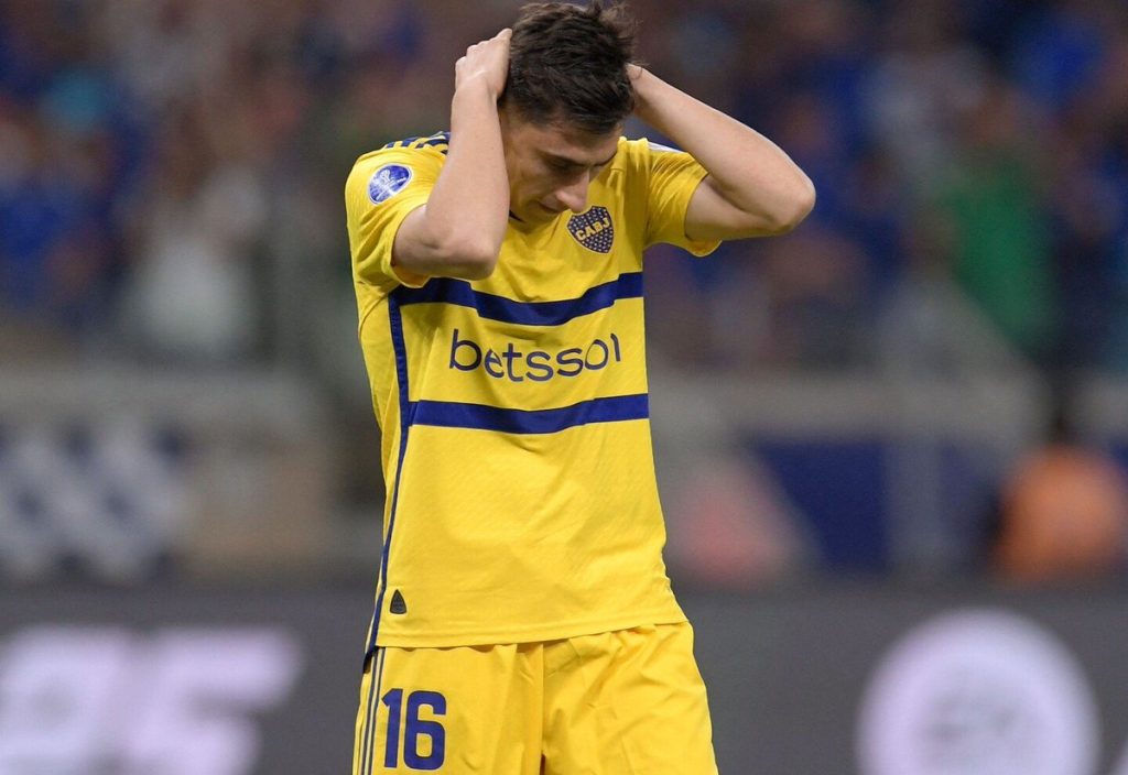 Boca confirmó la lesión de Merentiel y es duda para la Copa Argentina
