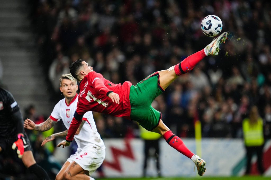Con una gran actuación de Cristiano Ronaldo, Portugal goleó a Polonia