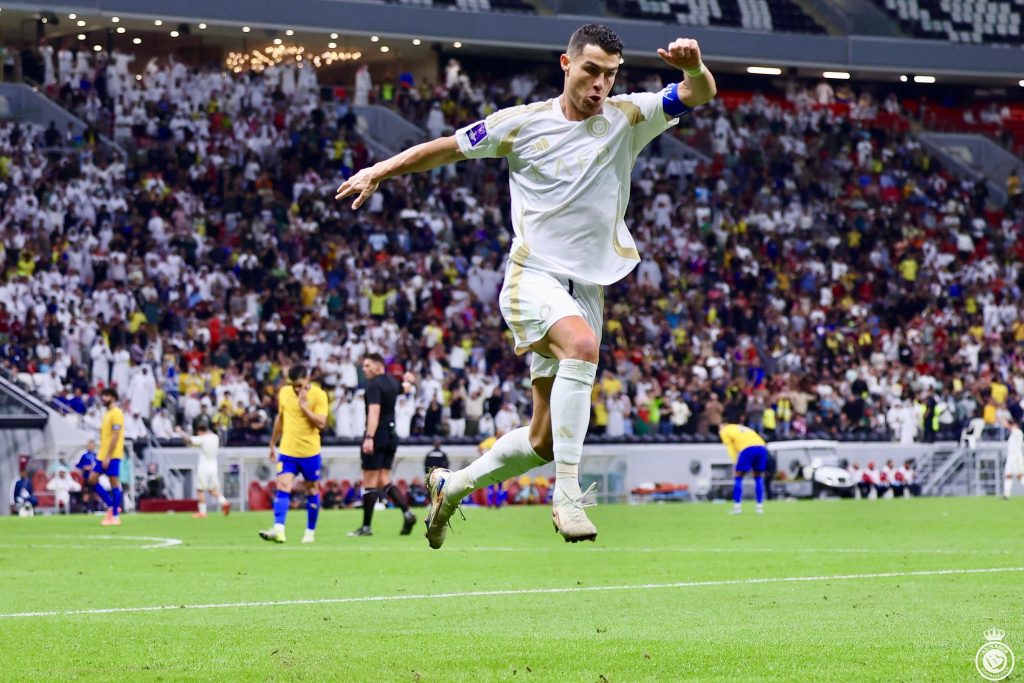 Sigue sumando: Cristiano Ronaldo hizo dos goles en la victoria del Al Nassr
