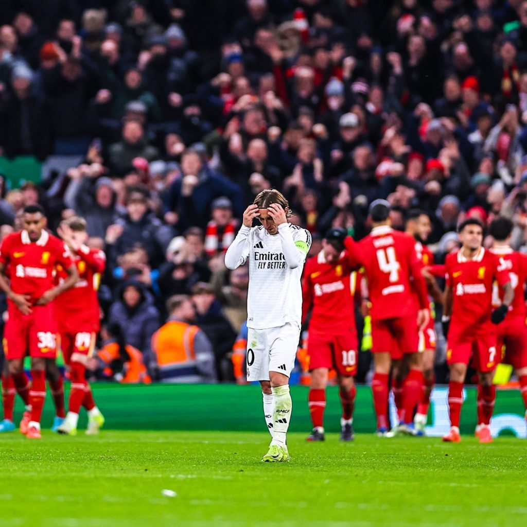 Liverpool le dio otro golpe al Real Madrid y sigue con puntaje ideal