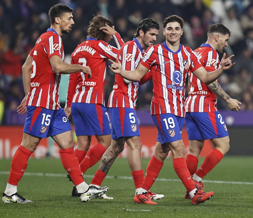 Atlético de Madrid goleó y trepó al segundo puesto