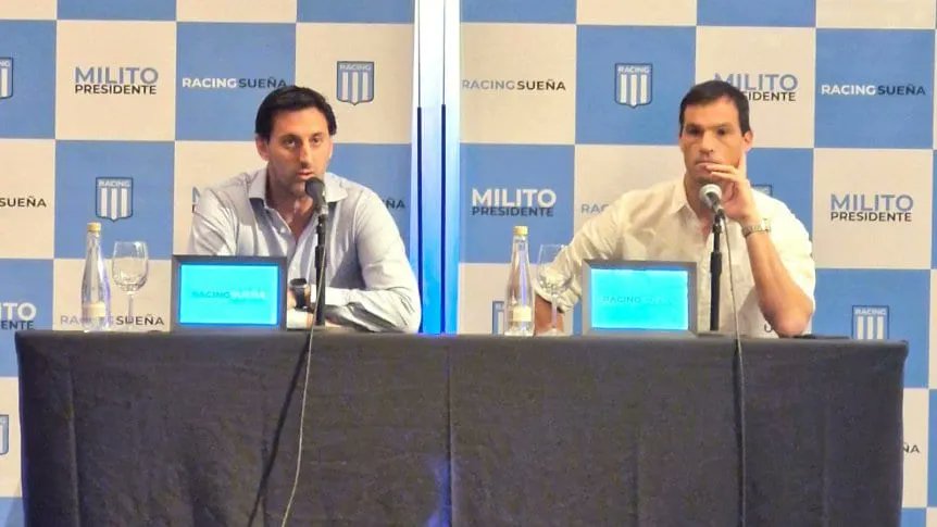 Milito presentó a Saja como su Director Deportivo