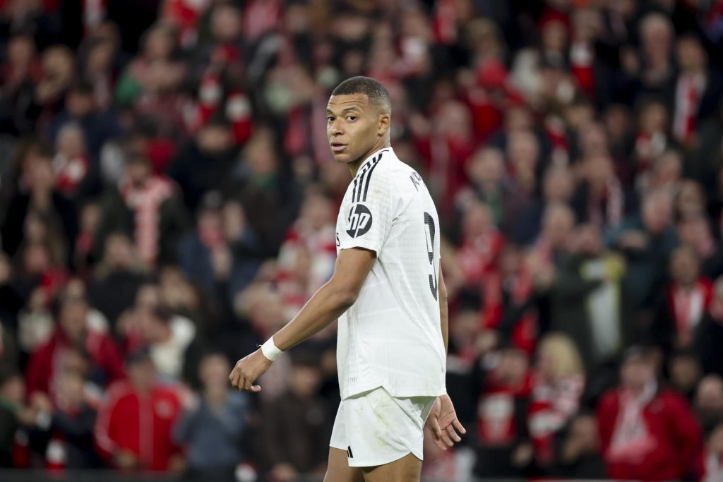 Mbappé erró un penal en la derrota del Real Madrid ante Atheltic Bilbao