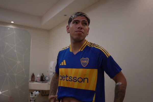 Palacios habló por primera vez como jugador de Boca: “Desde pequeño soy hincha”