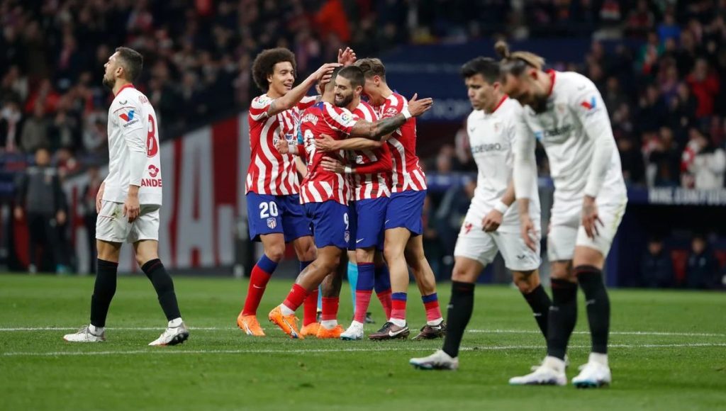 Con un golazo de De Paul, Atlético de Madrid venció a Sevilla