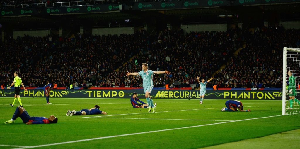 Atlético de Madrid se lo dio vuelta al Barcelona y es único puntero de la Liga de España