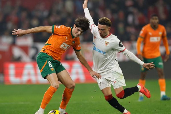 Con Montiel en el banco, Sevilla empató ante Valencia