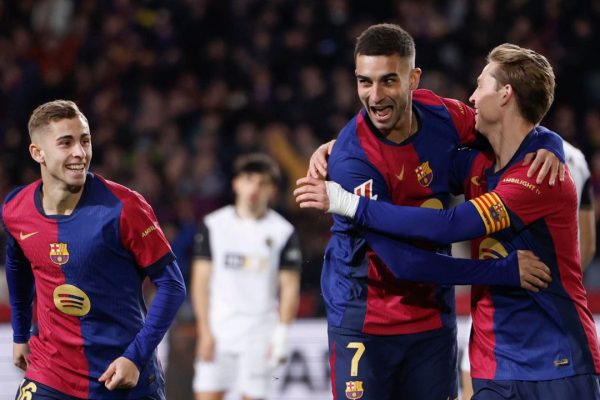 En un festival de goles, Barcelona aplastó al Valencia