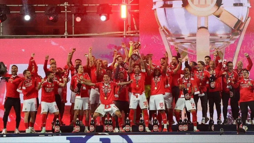Con Di María y Otamendi, Benfica gritó campeón de la Copa de la Liga de Portugal