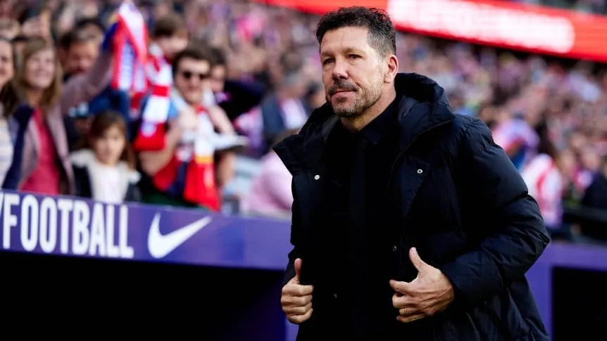 Simeone sobre el gran momento del Atlético de Madrid: “No vivo del halago ni de la crítica”