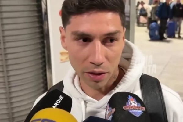 Montiel antes de viajar a Argentina: “Estoy feliz de volver a casa”
