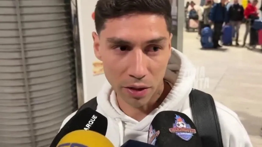 Montiel antes de viajar a Argentina: “Estoy feliz de volver a casa”