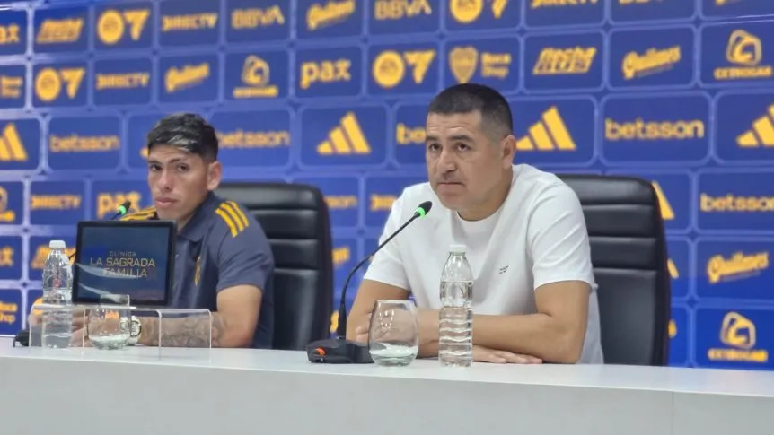 Boca presentó oficialmente a Palacios y Costa