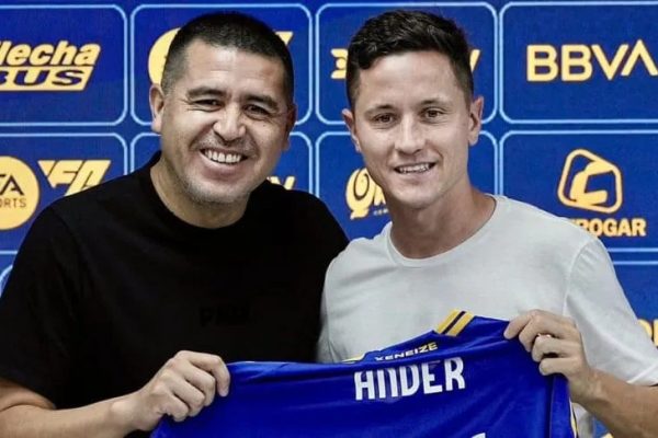 Ander Herrera en su presentación como jugador de Boca: “Quería cumplir este sueño”