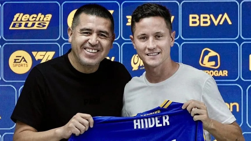 Ander Herrera en su presentación como jugador de Boca: “Quería cumplir este sueño”
