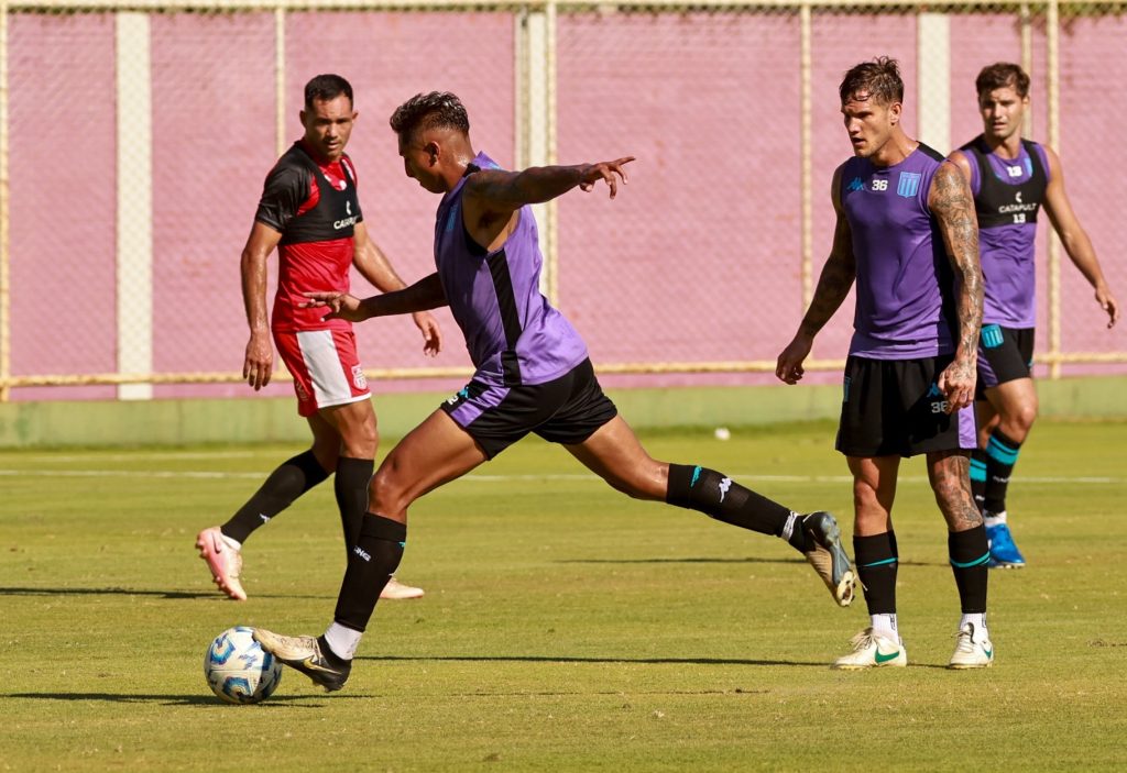 Racing tuvo su primera jornada de fútbol del 2025