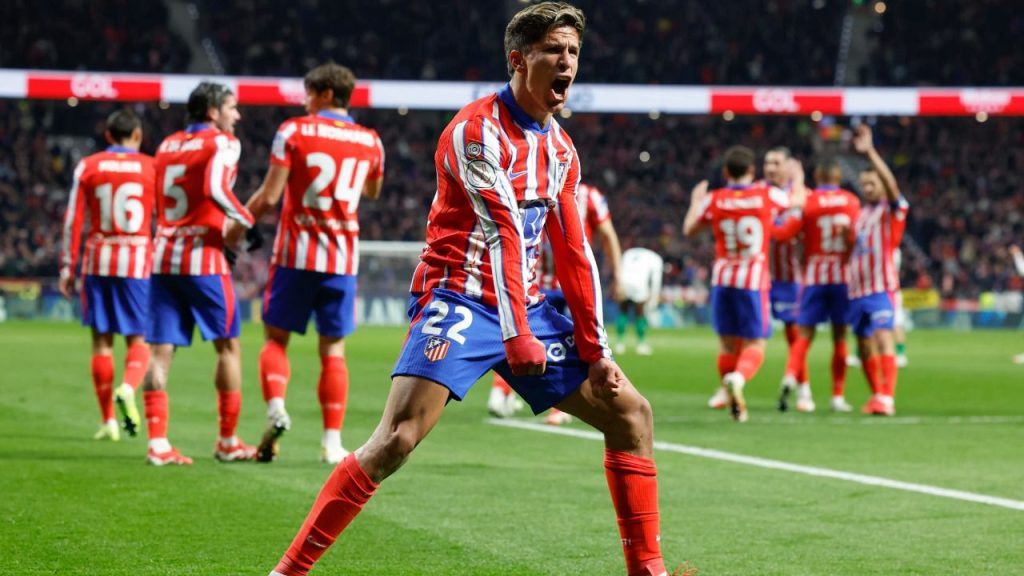 Con el aporte de Simeone y Correa, Atlético de Madrid goleó a Getafe y avanza en la Copa del Rey