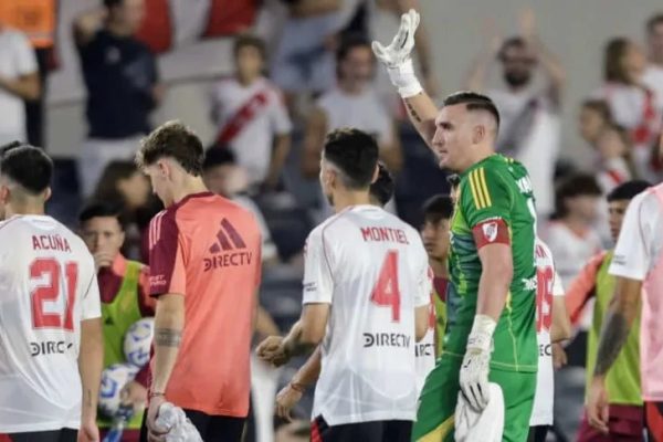 Armani: “Se dio un triunfo, es lo más importante”