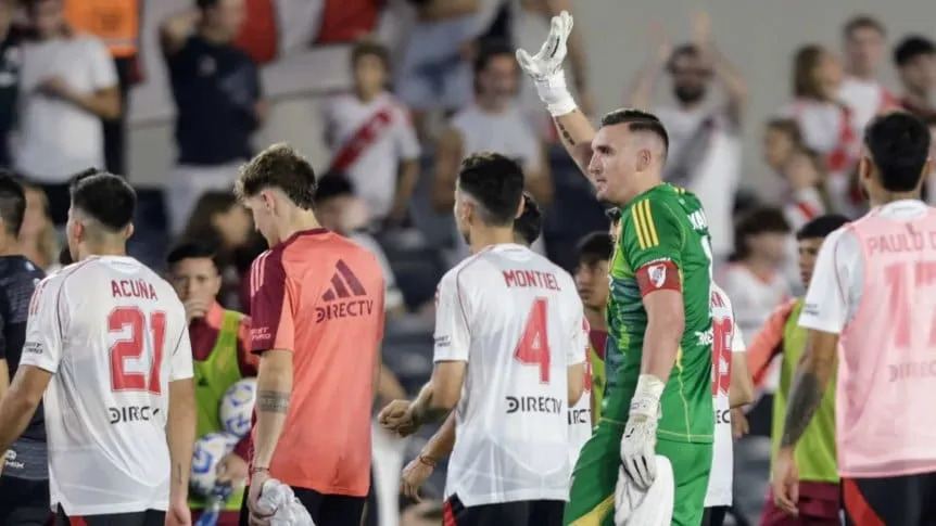 Armani: “Se dio un triunfo, es lo más importante”