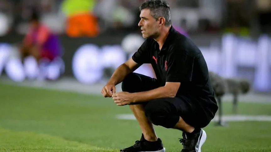 Vaccari, tras la derrota ante River: “Jugamos mejor que muchos en esta cancha”