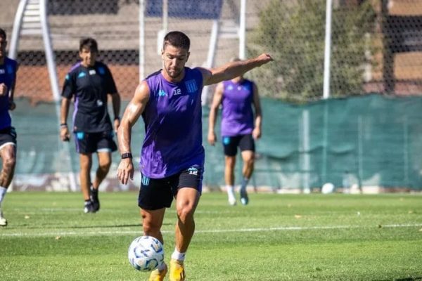 Buenas noticias para Costas: Vietto entrenó con normalidad y sería titular ante Botafogo