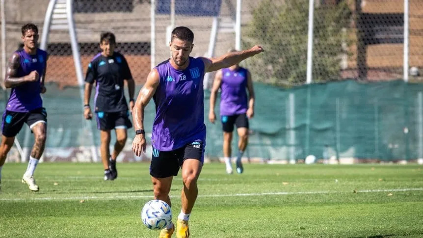 Buenas noticias para Costas: Vietto entrenó con normalidad y sería titular ante Botafogo