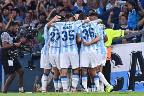Racing dio el primer paso frente a Botofago y sueña con la Recopa