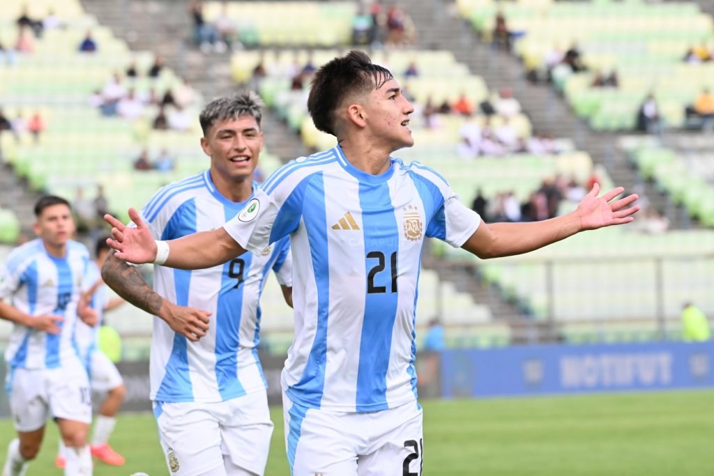 Sudamericano Sub 20: Argentina venció a Chile en el arranque del hexagonal