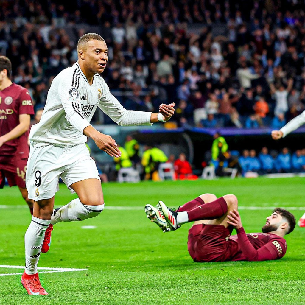 De la mano de Mbappé, Real Madrid eliminó al Manchester City