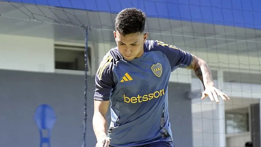 Buenas noticias para Gago: Velasco y Miramon se entrenaron con normalidad