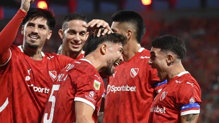 Con un gran primer tiempo, Independiente goleó a Godoy Cruz
