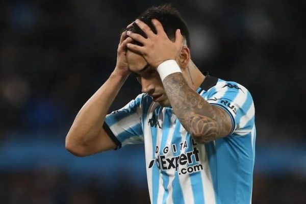 Malas noticias en Racing: Santiago Solari se sumó a la lista de lesionados