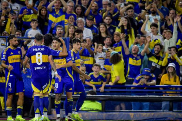 Boca ganó, gusto y goleó ante Defensa y Justicia y trepó a la cima de la Zona A
