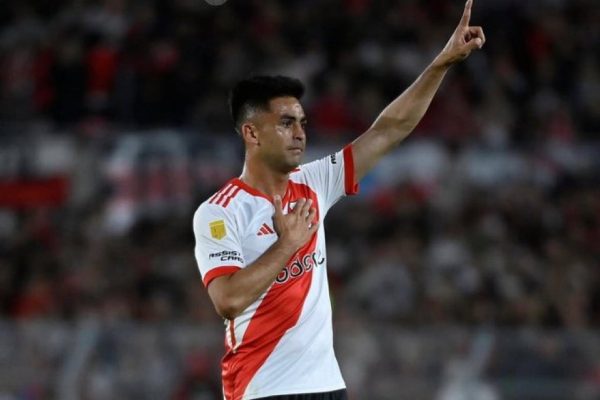 River suma otro lesionado: Pity Martínez sufrió una lesión muscular