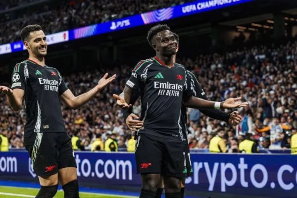 Arsenal piso fuerte en el Santiago Bernabéu y eliminó al Real Madrid