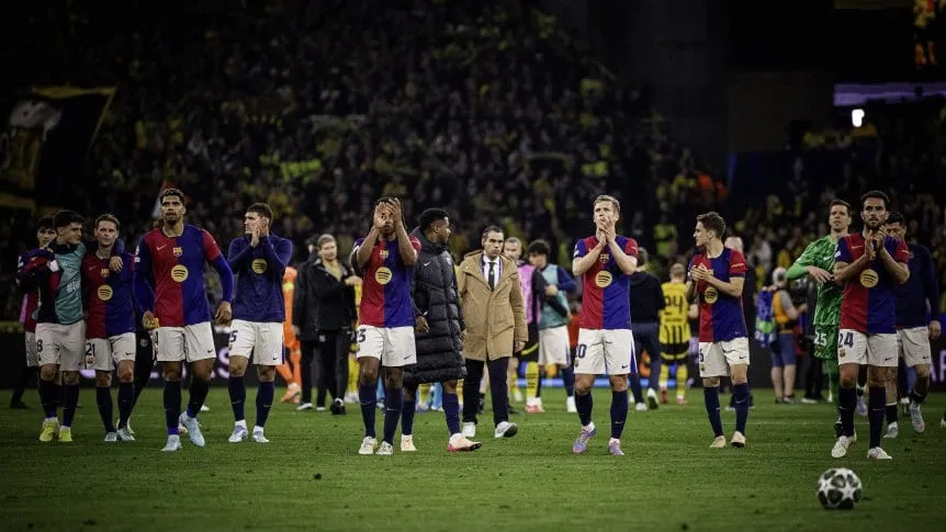 Con sufrimiento, Barcelona eliminó a Borussia Dortmund y se metió es semifinalista de la Champions