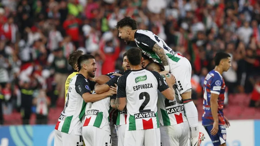Unión tropezó en Chile frente a Palestino
