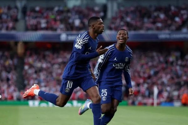 PSG dio el primer paso en Londres ante Arsenal y sueña en grande