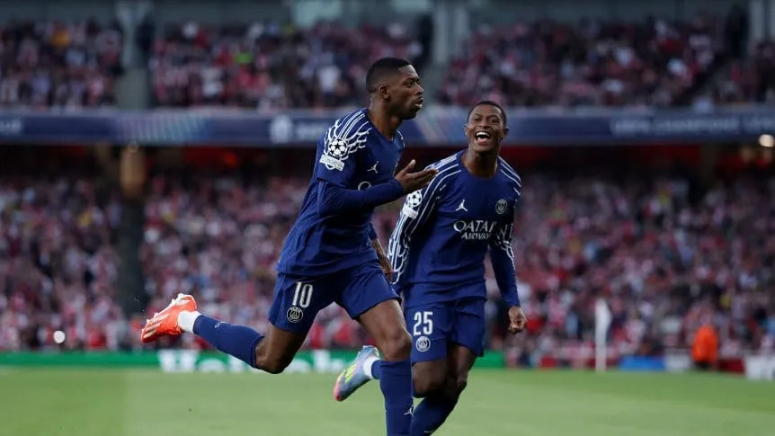 PSG dio el primer paso en Londres ante Arsenal y sueña en grande